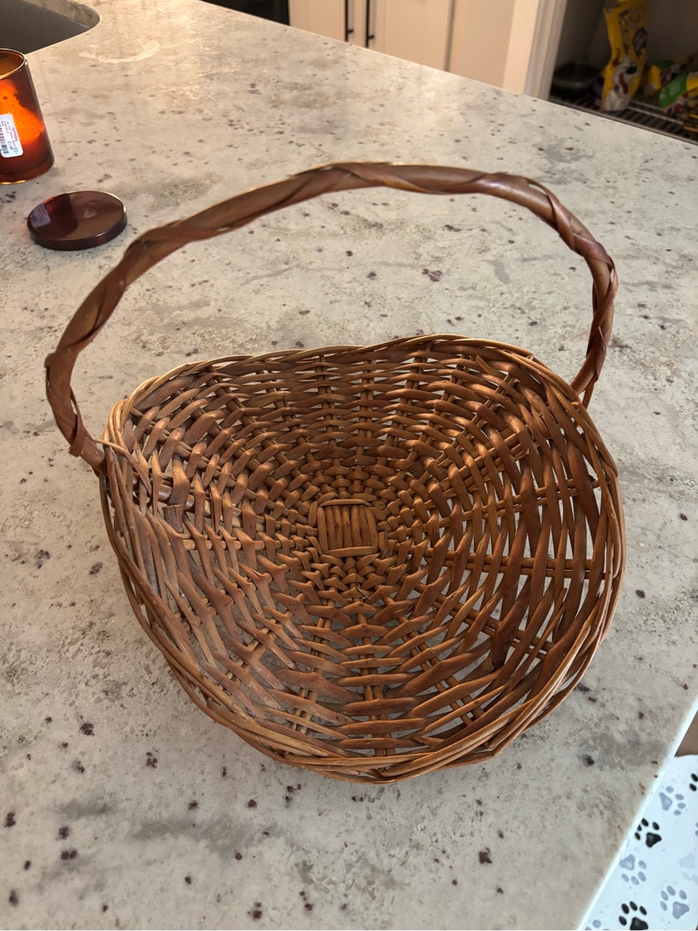 Woven Brown Basket